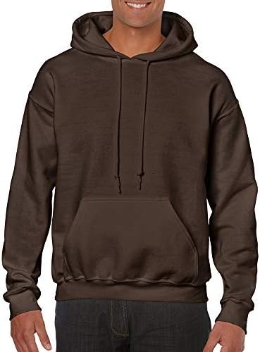 Big Boys' Heavy Blend Rib Knit Hooded Pocket Sweatshirt