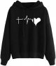 Hoodies for Women Fashion Printed Sweatshirt Long Sleeve Sweater Pullover Autumn Trend Clothing With Pockets