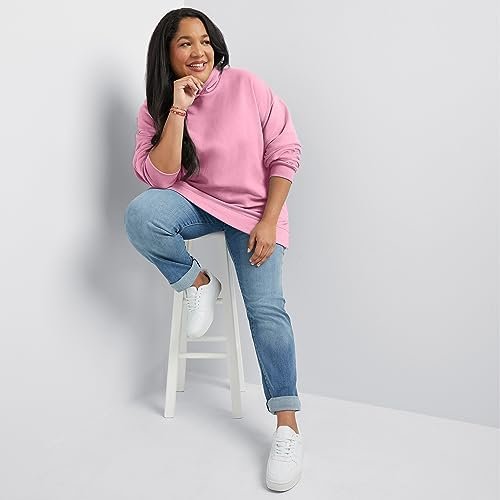Womens Plus Size Hoodie, Midweight Sweatshirt For Women, Kanga Pocket