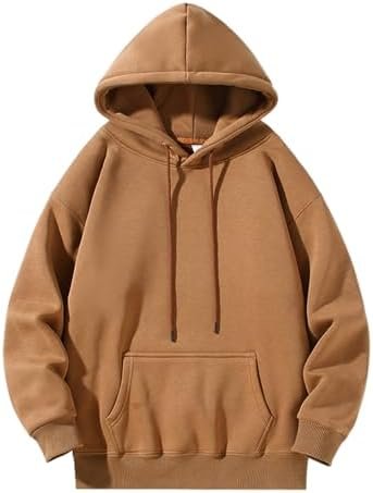 Autumn New Loose Trendy Retro Hoodie Heavy Gradient Hoodie Mens Zip up Tunic Sweatshirt