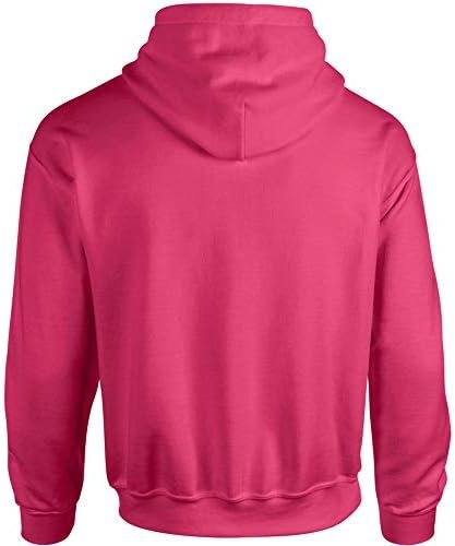 Big Boys' Heavy Blend Rib Knit Hooded Pocket Sweatshirt