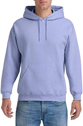 Big Boys' Heavy Blend Rib Knit Hooded Pocket Sweatshirt