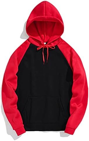 Long Men's Hooded Pocket And Solid Autumn Winter Color Sweater Sleeve Men's blouse Zip Tunic