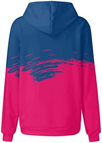 Womens Plus Size Hooded Sweatshirt Long Sleeve Drawstring Sweatshirt Loose Sweatshirt Warm Zip up Sweaters for