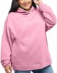 Womens Plus Size Hoodie, Midweight Sweatshirt For Women, Kanga Pocket