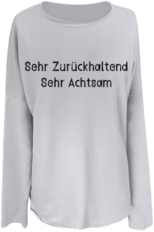 Ladies Fashion Casual Letter Printed Round Neck Long Sleeve Two Hoodie 9 10