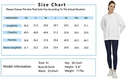 Womens' Loose fit Soft Oversized Pullover Sweatshirt