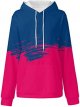 Womens Plus Size Hooded Sweatshirt Long Sleeve Drawstring Sweatshirt Loose Sweatshirt Warm Zip up Sweaters for