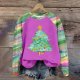 Christmas Women's Tree Themed Printed Pullover Top With Shoulder Sleeve Hoodie Women's Clothes Winter