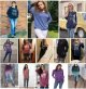 Womens Sweatshirt Casual Loose Fitting Tops Long Sleeve T Shirt