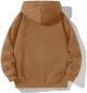Autumn New Loose Trendy Retro Hoodie Heavy Gradient Hoodie Mens Zip up Tunic Sweatshirt
