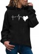 Hoodies for Women Fashion Printed Sweatshirt Long Sleeve Sweater Pullover Autumn Trend Clothing With Pockets
