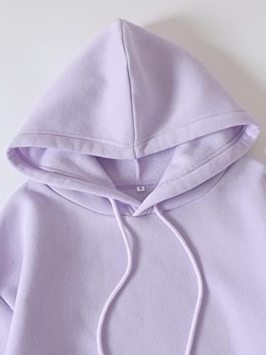 Women's Casual Hoodies Sweatshirts Long Sleeve Basic Pullover Tops With Kangaroo Pockets Winter Fall Clothes