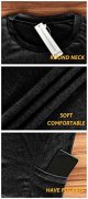 Womens Long Sleeve Tunic Tops Casual Loose Fit Sweatshirts Round Neck Pullover Blouse Sweatshirts with Pocket